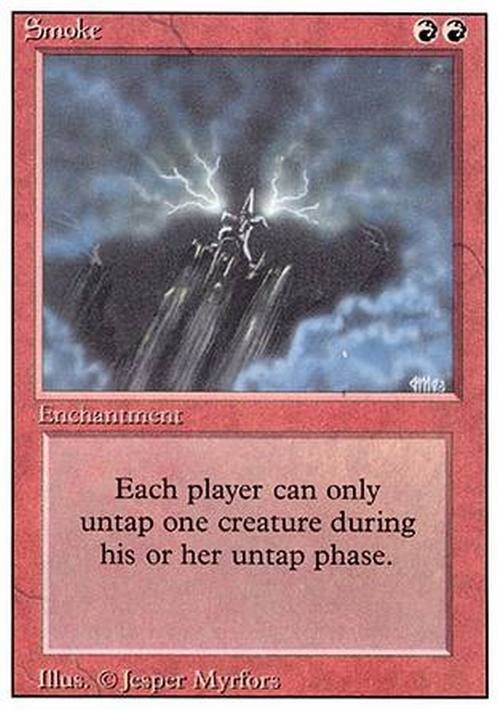 Smoke ~ Revised [ Excellent ] [ Magic MTG ]