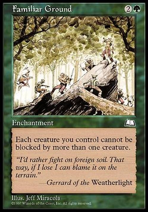 Familiar Ground ~ Weatherlight [ Excellent ] [ Magic MTG ]