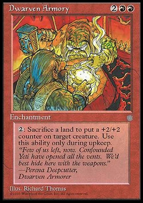 Dwarven Armory ~ Ice Age [ Excellent ] [ Magic MTG ]