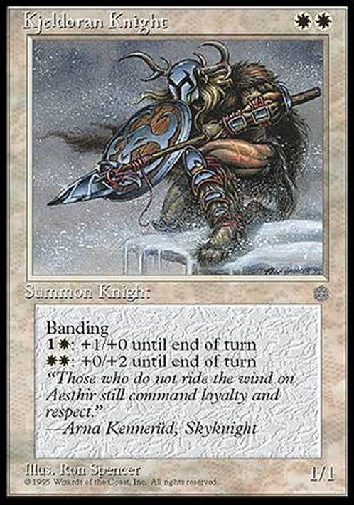 Kjeldoran Knight ~ Ice Age [ PLAYED ] [ Magic MTG ]
