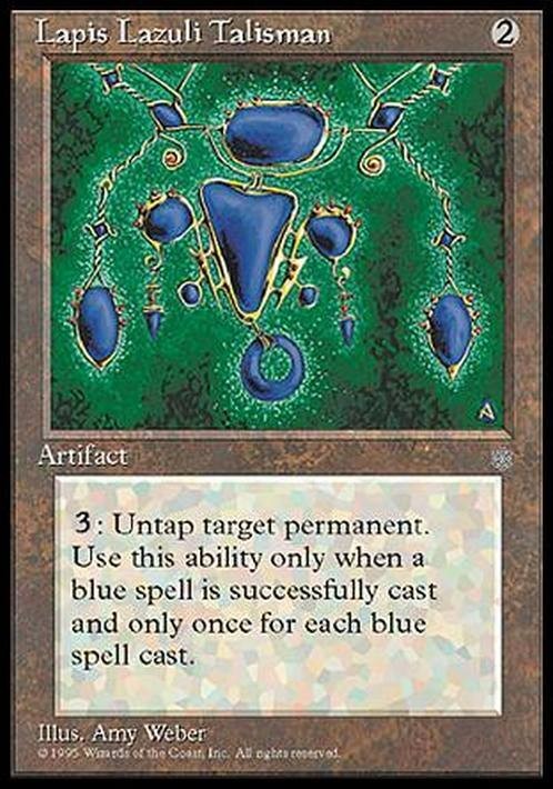 Lapis Lazuli Talisman ~ Ice Age [ Excellent ] [ Magic MTG ]