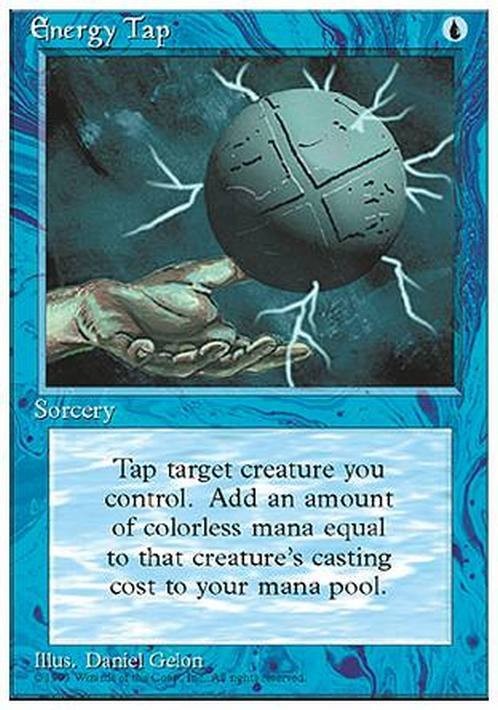 Energy Tap ~ Fourth Edition [ Excellent ] [ Magic MTG ]