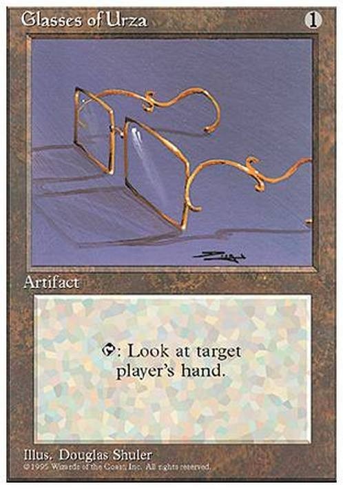 Glasses of Urza ~ Fourth Edition [ Excellent ] [ Magic MTG ]