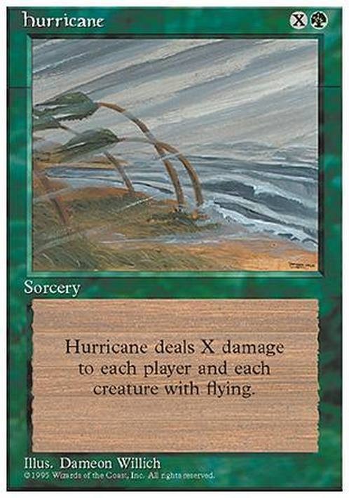 Hurricane ~ Fourth Edition [ Excellent ] [ Magic MTG ] - London Magic Traders Ltd