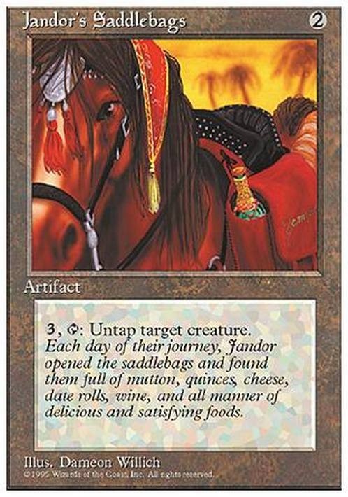 Jandor's Saddlebags ~ Fourth Edition [ Excellent ] [ Magic MTG ]