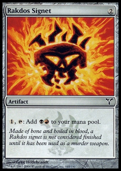 Rakdos Signet ~ Dissension [ Excellent ] [ Magic MTG ]
