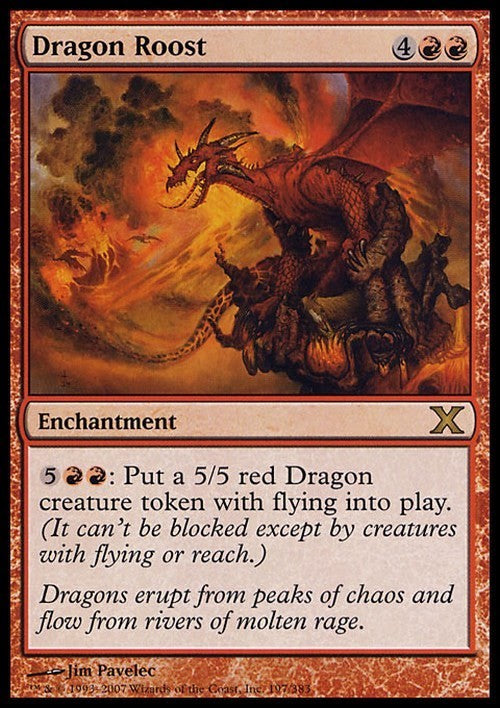 Dragon Roost ~ Tenth Edition [ Excellent ] [ Magic MTG ]