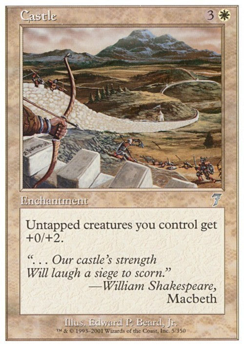 Castle ~ Seventh Edition [ PLAYED ] [ Magic MTG ]