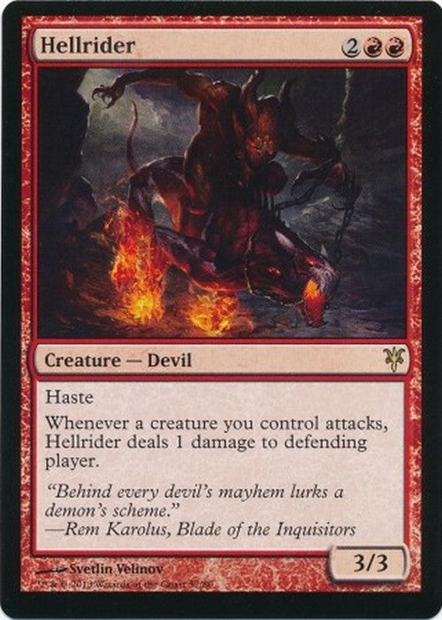 Hellrider ~ Duel Decks [ Excellent ] [ Magic MTG ]