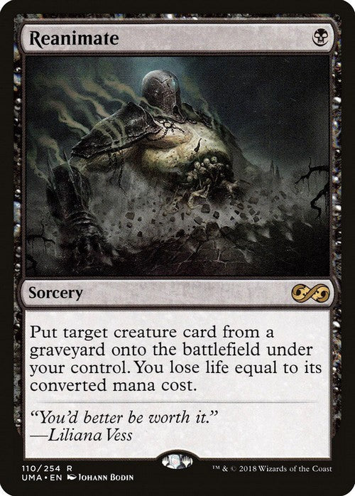 Reanimate ~ Ultimate Masters [ Excellent ] [ Magic MTG ] - London Magic Traders Ltd