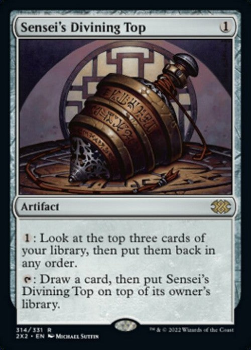 Sensei's Divining Top ~ Double Masters 2022 [ NM ] [ Magic MTG ]