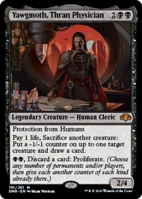 Yawgmoth, Thran Physician ~ Dominaria Remastered [ NM ] [ Magic MTG ]