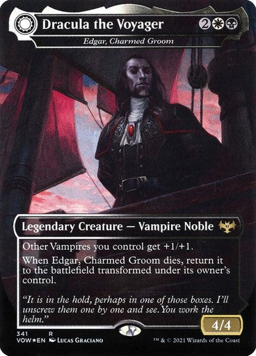 Dracula the Voyager (Edgar, Charmed Groom) ~ Crimson Vow [ EX ] [ Magic MTG ]