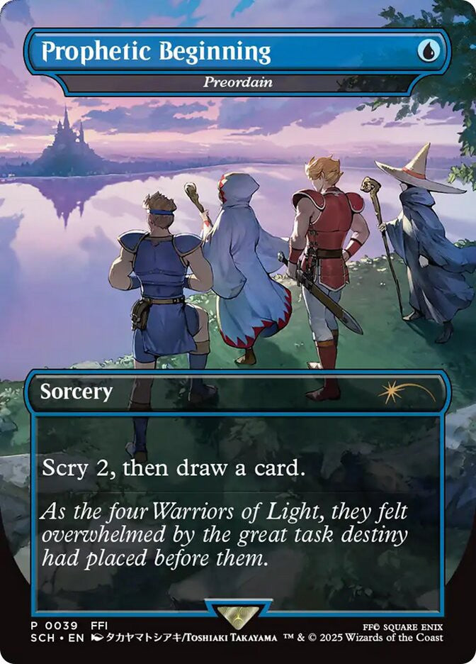 Prophetic Beginning (Preordain) ~ Store Championship Promos [ PLAYED ] [ MTG ]