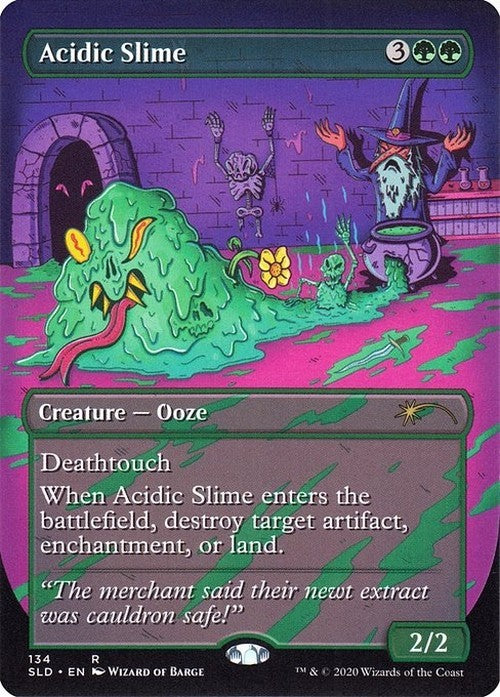 Acidic Slime ~ Secret Lair [ NearMint ] [ Magic MTG ]