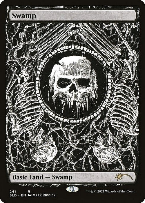 Swamp #241 (Mark Riddick) ~ Secret Lair: Unfathomable Crushing Brutality [ NM ]