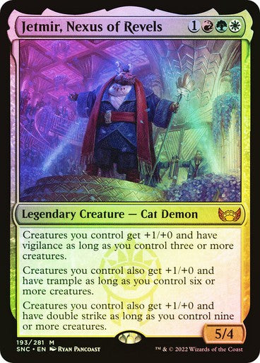 FOIL Jetmir, Nexus of Revels ~ Streets of New Capenna [ EX ] [ Magic MTG ]
