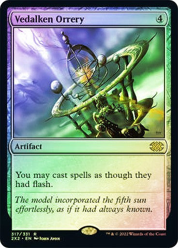 FOIL Vedalken Orrery ~ Double Masters 2022 [ NearMint ] [ Magic MTG ]