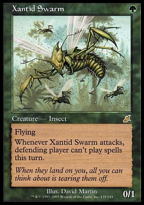 Xantid Swarm ~ Scourge [ PLAYED ] [ Magic MTG ]