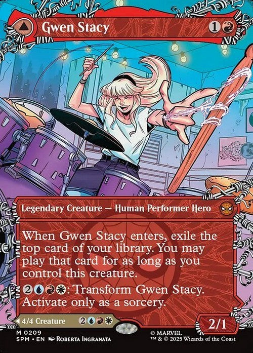 SHOWCASE Gwen Stacy / Ghost-Spider ~ Spider-Man [ NM ] [ Magic MTG ]