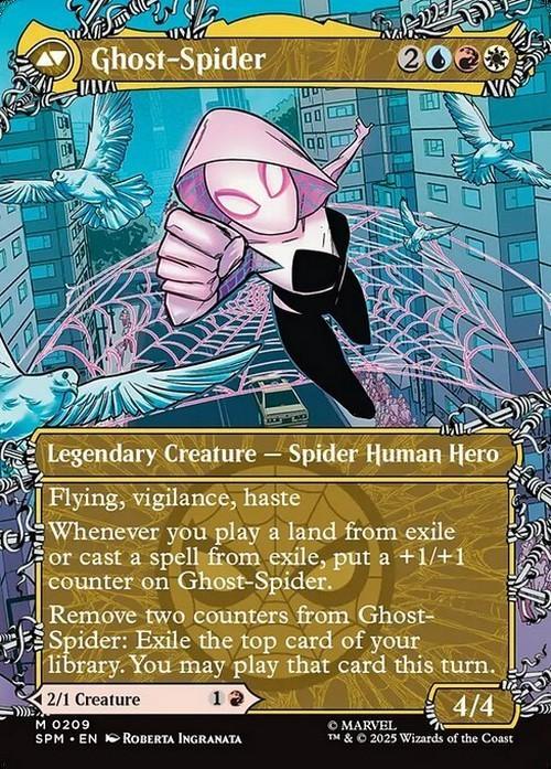 SHOWCASE Gwen Stacy / Ghost-Spider ~ Spider-Man [ NM ] [ Magic MTG ]