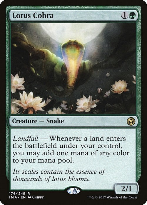 Lotus Cobra ~ Iconic Masters [ PLAYED ] [ Magic MTG ] - London Magic Traders Ltd