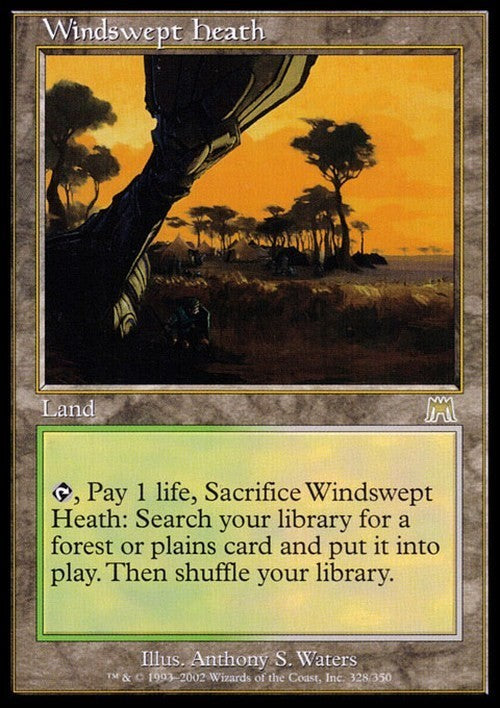 Windswept Heath ~ Onslaught [ PLAYED ] [ Magic MTG ]