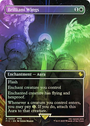 FOIL Brilliant Wings ~ Commander: Final Fantasy [ NM ] [ Magic MTG ]