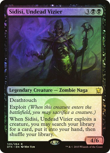 FOIL Sidisi, Undead Vizier ~ Dragons of Tarkir [ Excellent ] [ Magic MTG ]