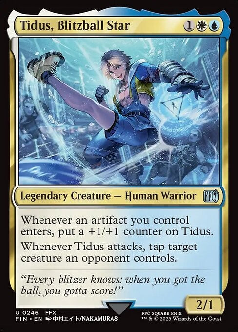 Tidus, Blitzball Star ~ Final Fantasy [ NM ] [ Magic MTG ]