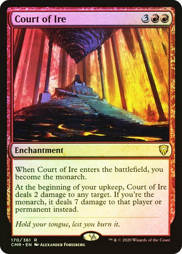 FOIL Court of Ire ~ Commander Legends 1 [ NearMint ] [ Magic MTG ]