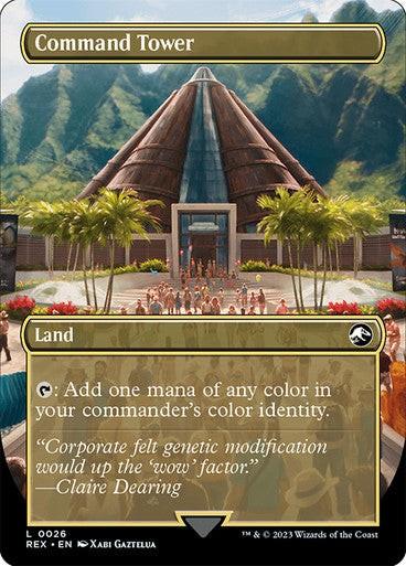 Command Tower ~ Universes Beyond: Jurassic World [ NM ] [ Magic MTG ]