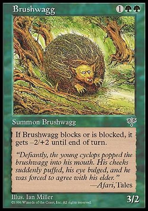 Brushwagg ~ Mirage [ PLAYED ] [ Magic MTG ]
