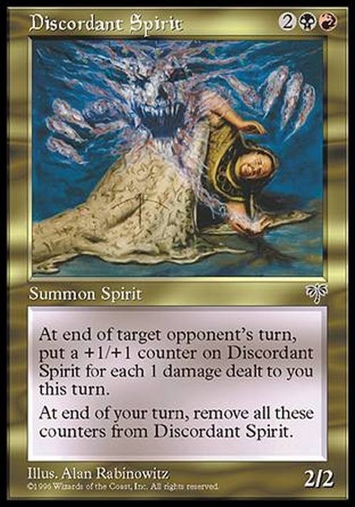 Discordant Spirit ~ Mirage [ Excellent ] [ Magic MTG ]