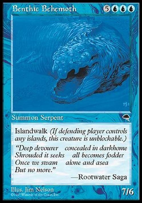 Benthic Behemoth ~ Tempest [ Excellent ] [ Magic MTG ]