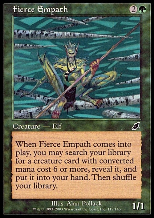 Fierce Empath ~ Scourge [ Excellent ] [ Magic MTG ]