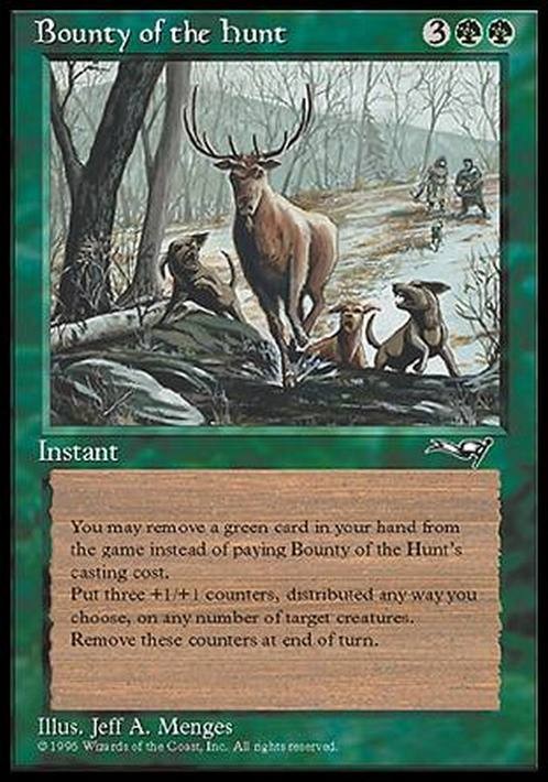 Bounty of the Hunt ~ Alliances [ Excellent ] [ Magic MTG ]