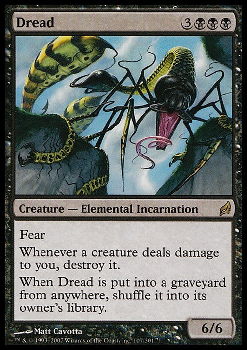 Dread ~ Lorwyn [ PLAYED ] [ Magic MTG ]