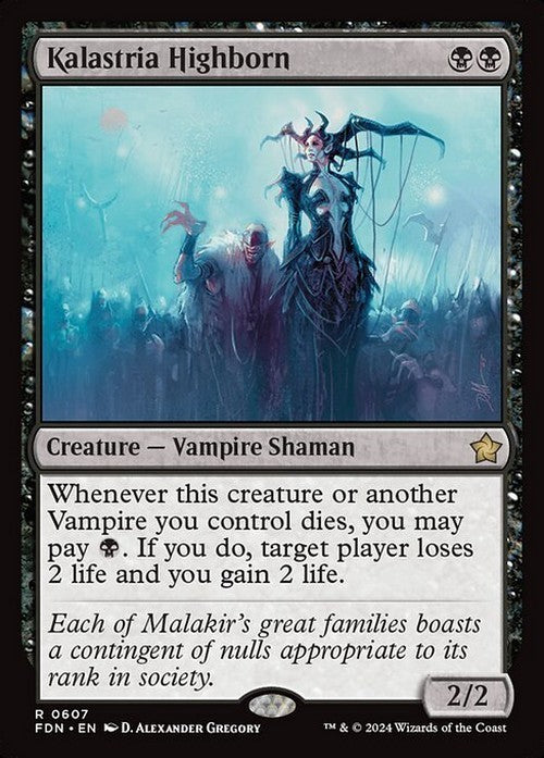 Kalastria Highborn ~ Foundations [ NearMint ] [ Magic MTG ]