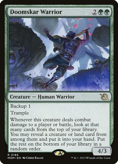 Doomskar Warrior ~ March of the Machine [ NearMint ] [ Magic MTG ]
