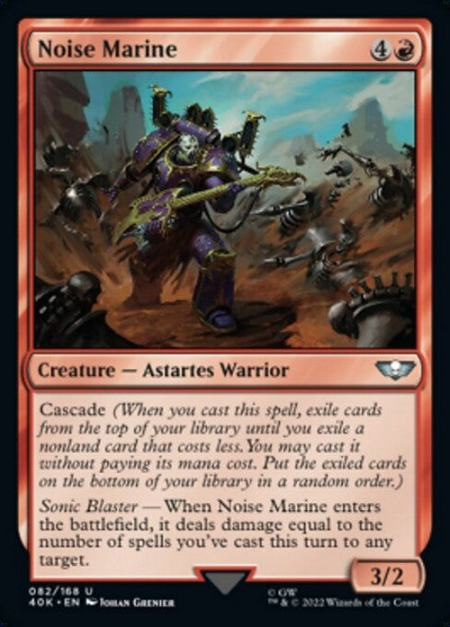 Noise Marine ~ Commander: Warhammer 40,000 [ NearMint ] [ Magic MTG ]