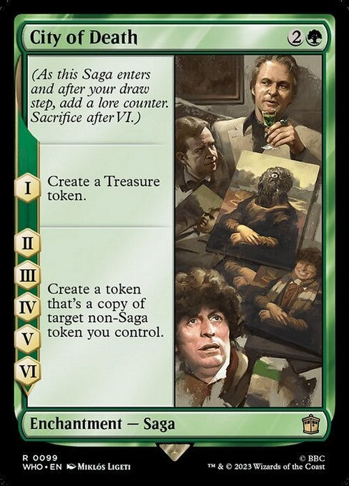 City of Death ~ Commander: Doctor Who [ NearMint ] [ Magic MTG ]