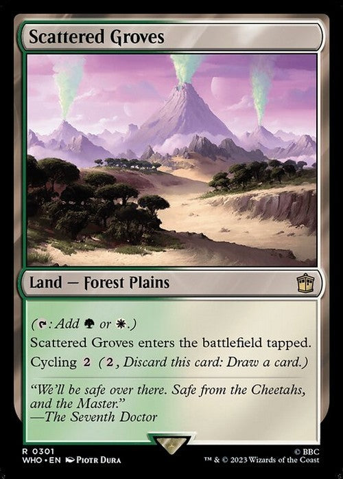 Scattered Groves ~ Commander: Doctor Who [ NearMint ] [ Magic MTG ]