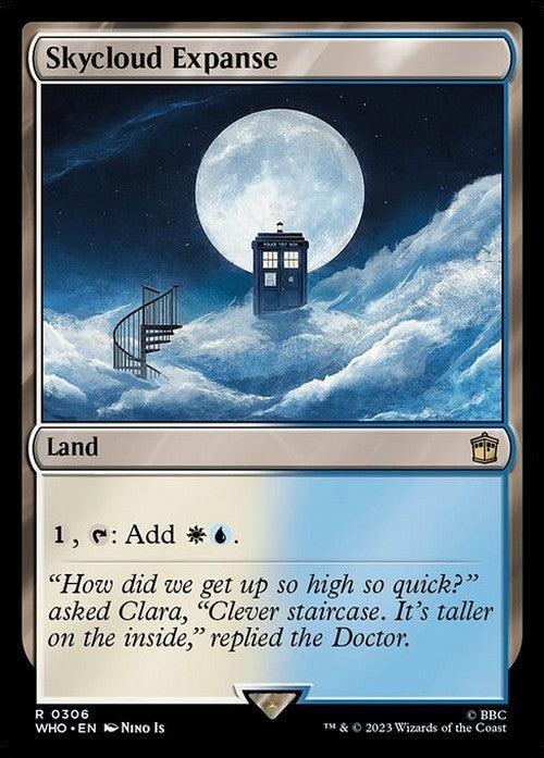 Skycloud Expanse ~ Commander: Doctor Who [ NearMint ] [ Magic MTG ]
