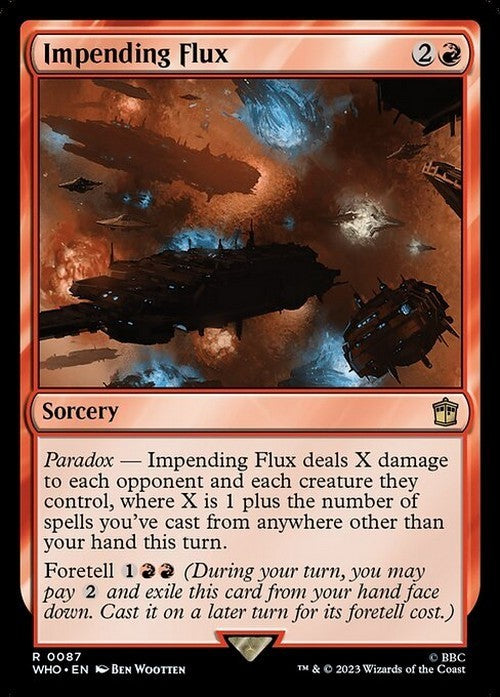 The Flux ~ Commander: Doctor Who [ NearMint ] [ Magic MTG ]