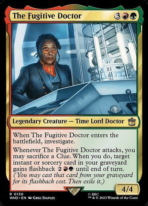The Fugitive Doctor ~ Commander: Doctor Who [ NearMint ] [ Magic MTG ]