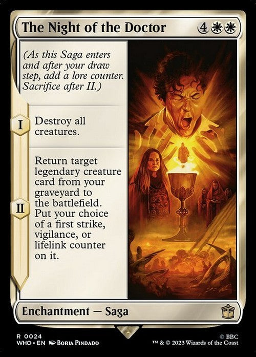 The Night of the Doctor ~ Commander: Doctor Who [ NearMint ] [ Magic MTG ]