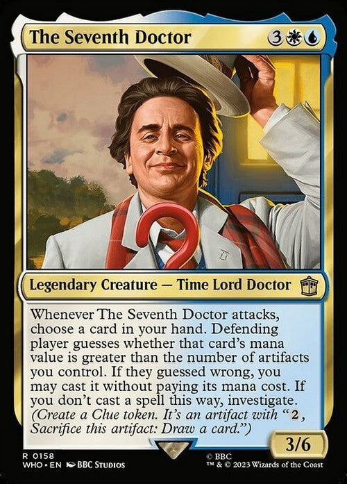 The Seventh Doctor ~ Commander: Doctor Who [ NearMint ] [ Magic MTG ]