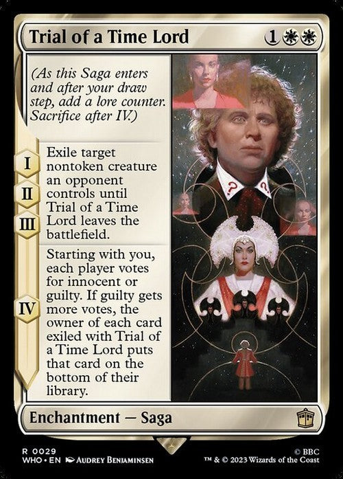 Trial of a Time Lord ~ Commander: Doctor Who [ NearMint ] [ Magic MTG ]