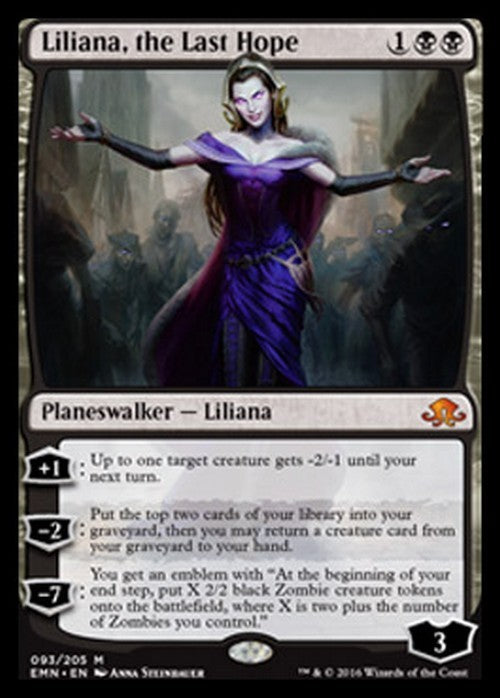 Liliana, the Last Hope ~ Eldritch Moon [ PLAYED ] [ Magic MTG ]